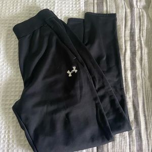 Under Armour black sweat pants
